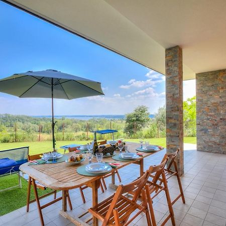 Villa Teresa Apt Lake Garda View - Happy Rentals Soiano Del Lago Eksteriør billede