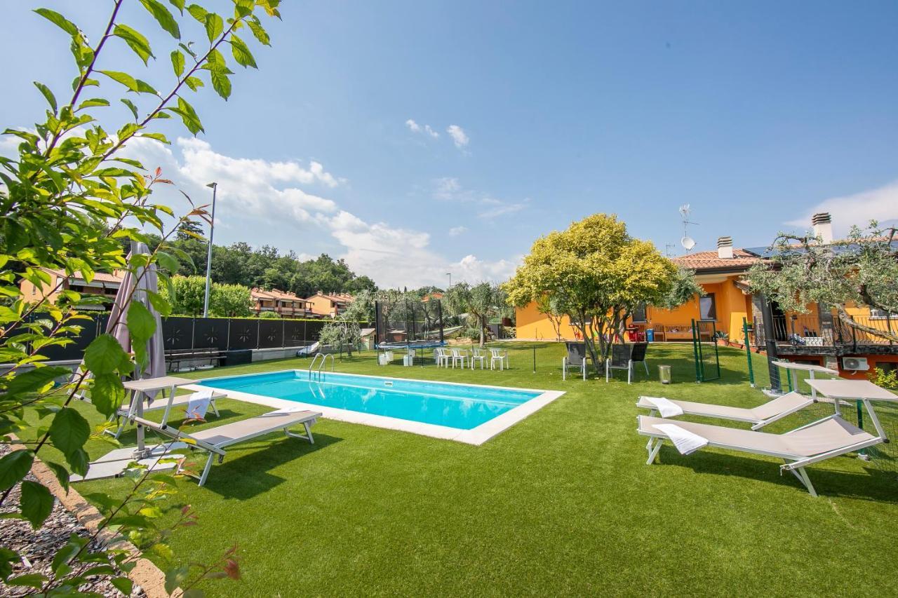 Villa Teresa Apt Lake Garda View - Happy Rentals Soiano Del Lago Eksteriør billede