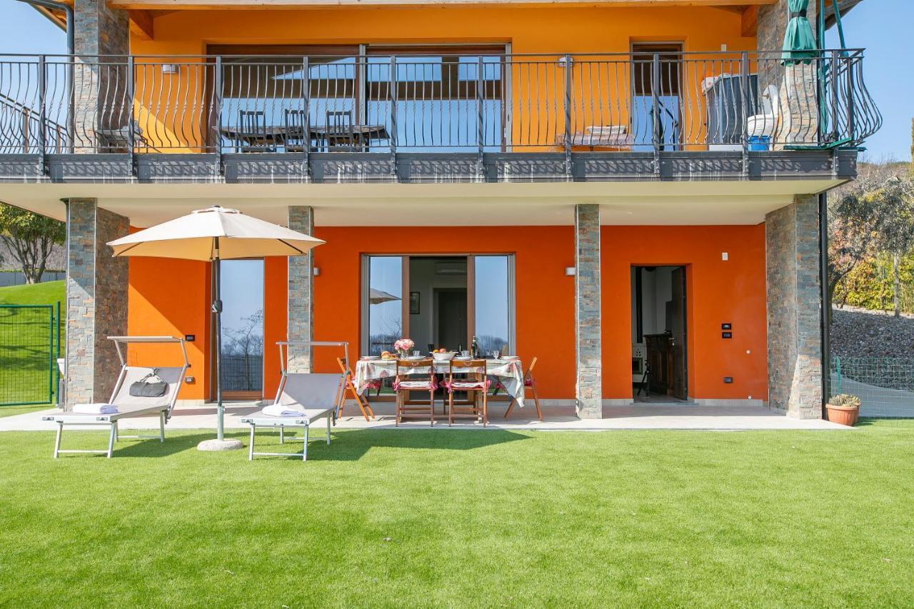 Villa Teresa Apt Lake Garda View - Happy Rentals Soiano Del Lago Eksteriør billede