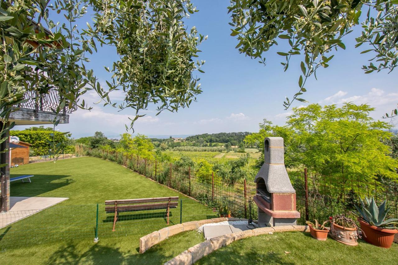 Villa Teresa Apt Lake Garda View - Happy Rentals Soiano Del Lago Eksteriør billede